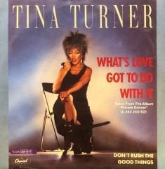Tina Turner – What's Love Got To Do With It / Don't Rush The Good Things 45'lik