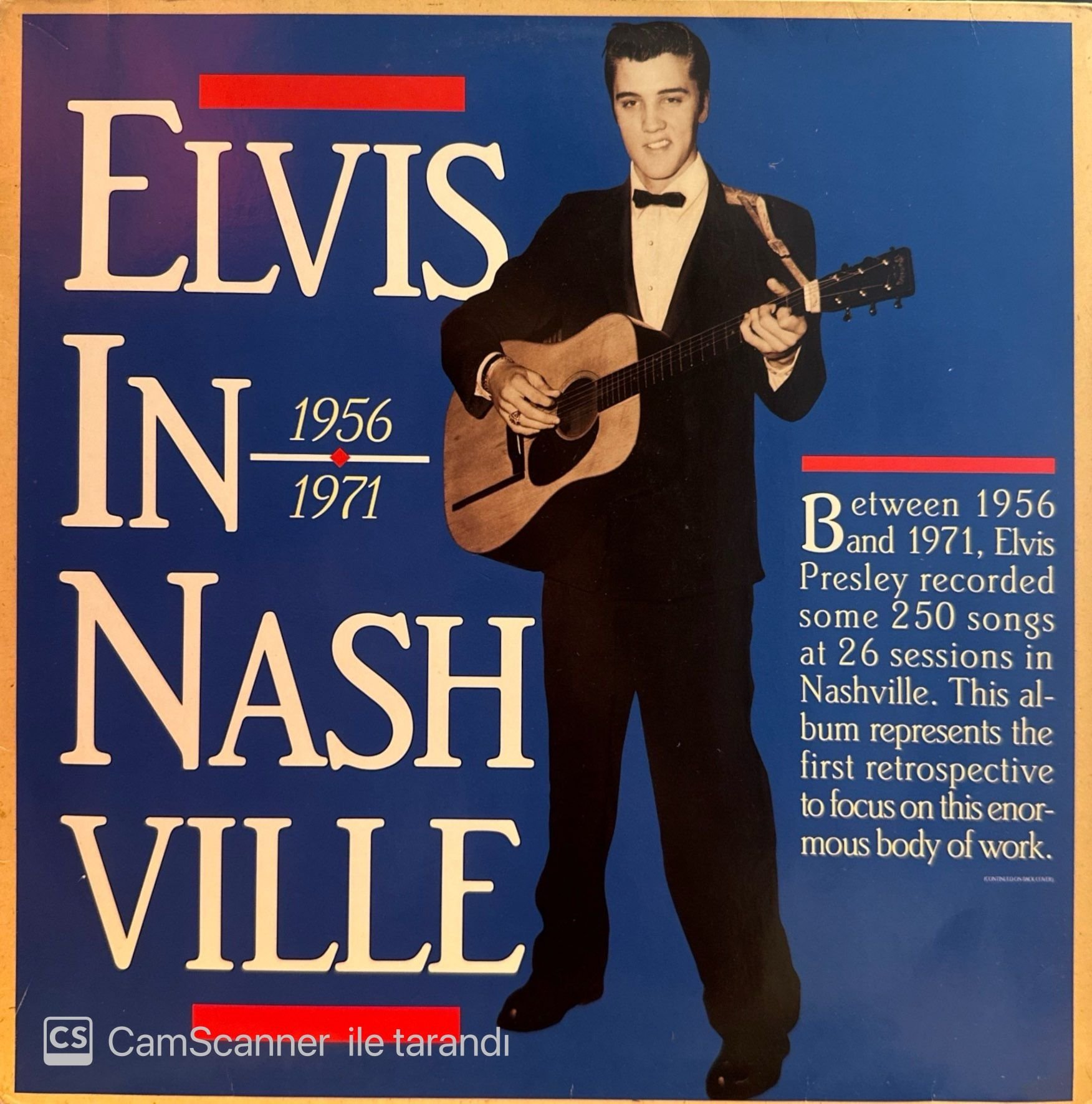 Elvis Presley – Elvis In Nashville 1956 - 1971 LP