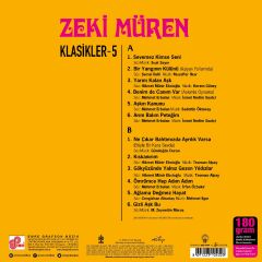 Zeki Müren - Klasikler 5 (Anılarım) LP