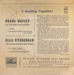 Pearl Bailey And Ella Fitzgerald – Getting Together 45'lik