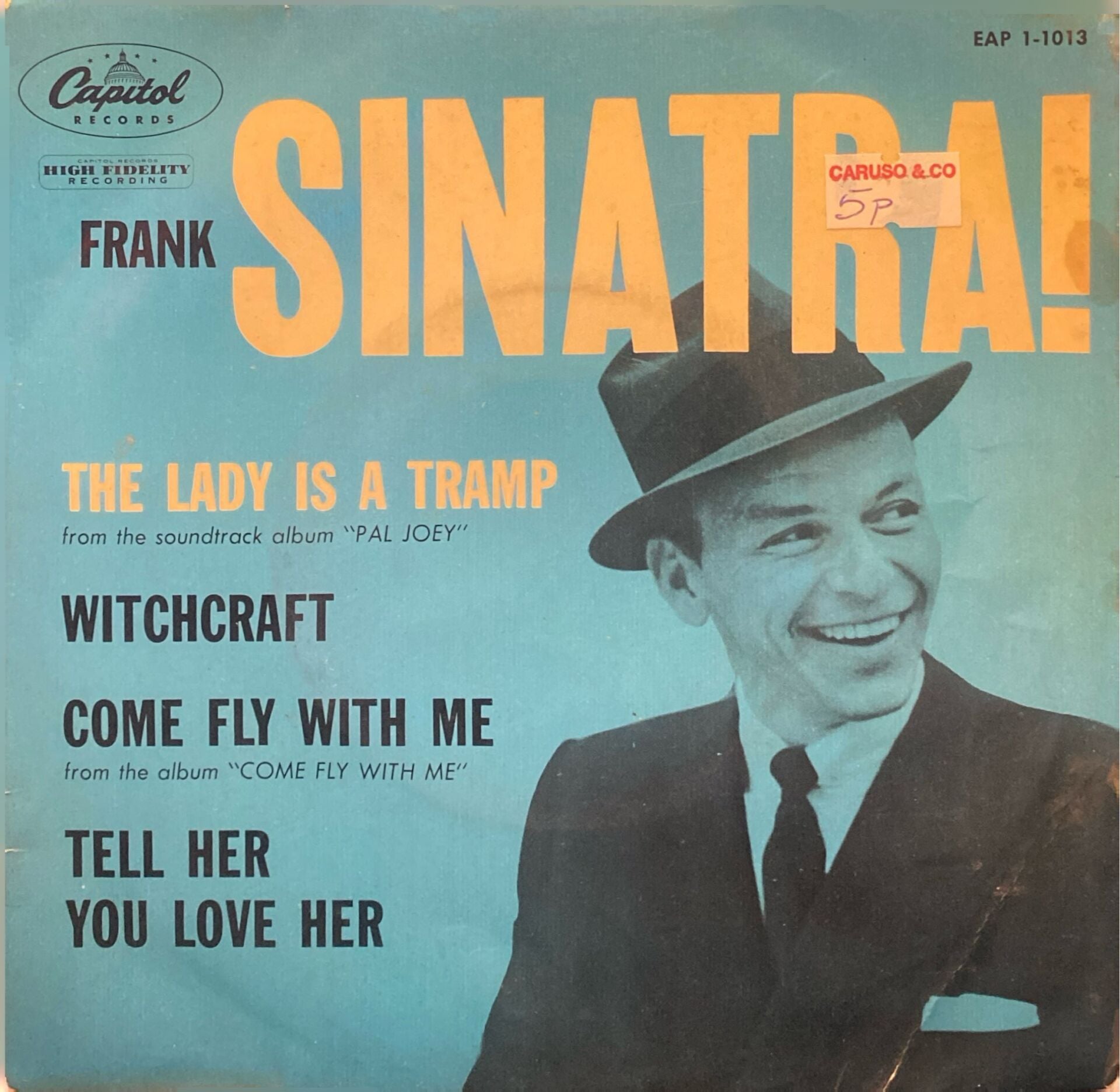 Frank Sinatra – The Lady Is A Tramp 45'lik
