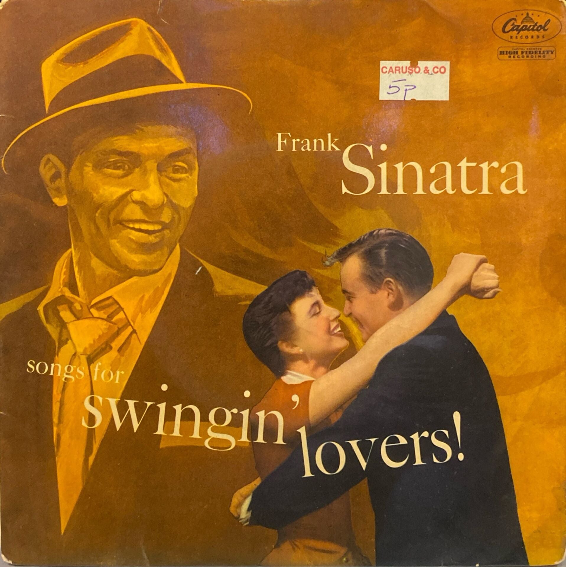 Frank Sinatra – Songs For Swingin' Lovers 45'lik