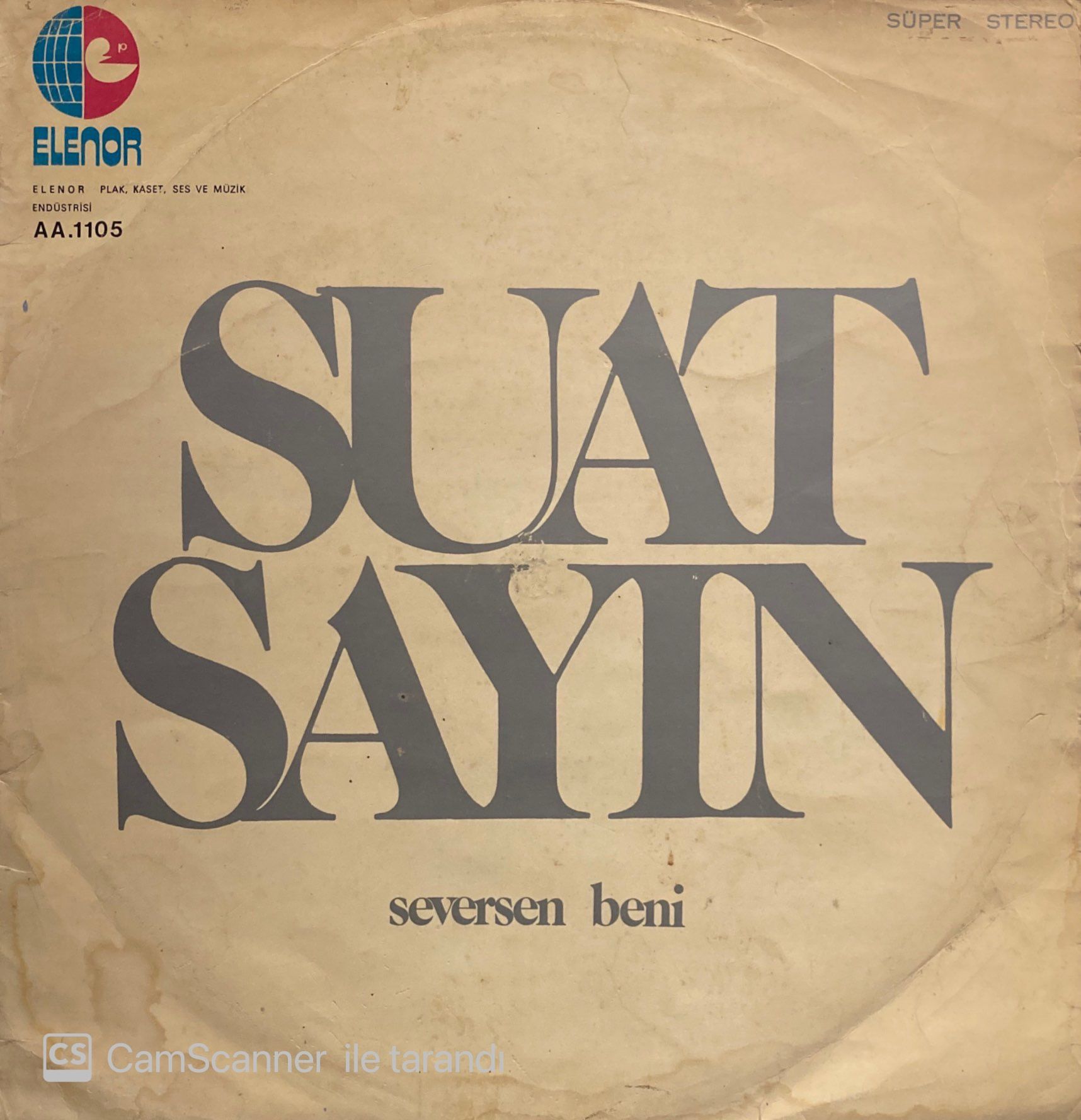 Suat Sayın – Seversen Beni LP