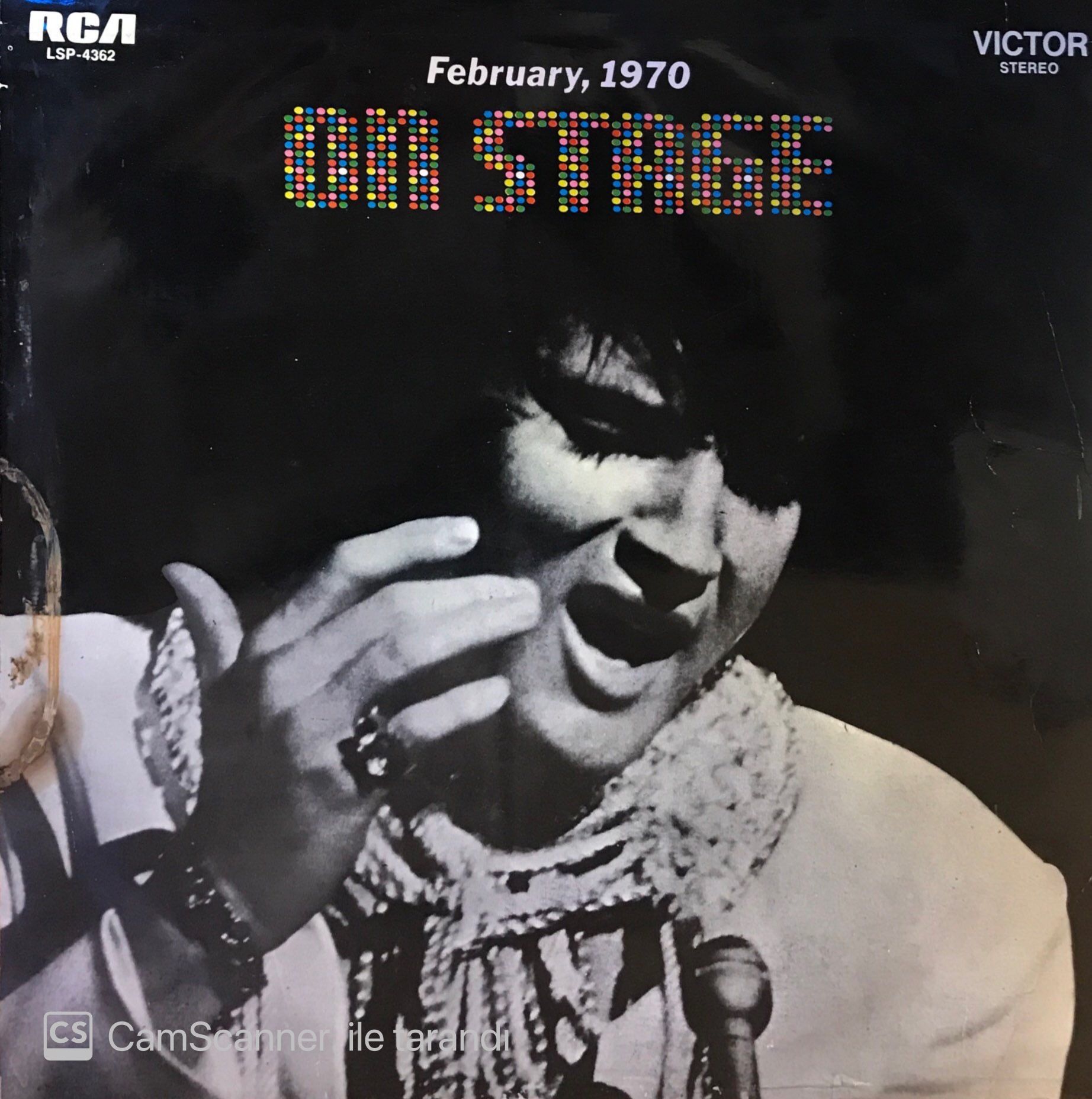 Elvis Presley – On Stage - February, 1970 LP