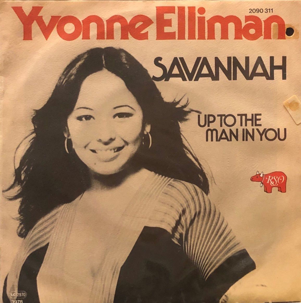 Yvonne Elliman – Savannah / Up To The Man In You 45'lik