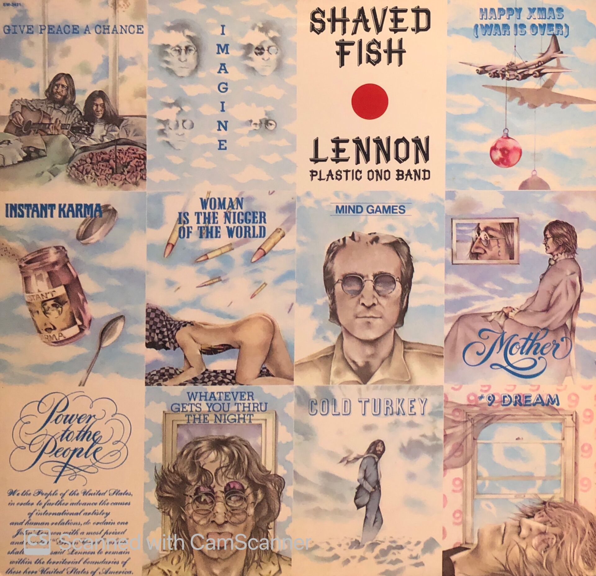 John Lennon, Plastic Ono Band – Shaved Fish LP