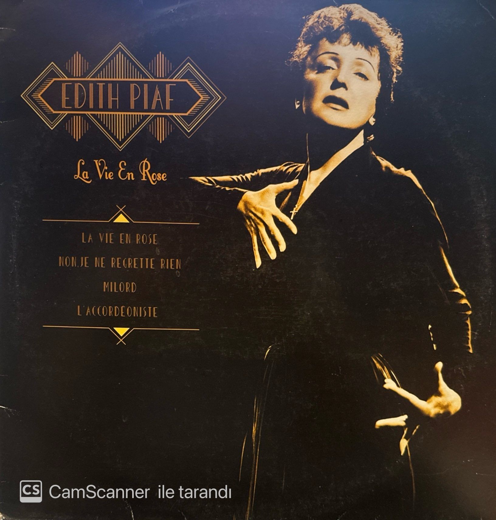 Edith Piaf – La Vie En Rose LP