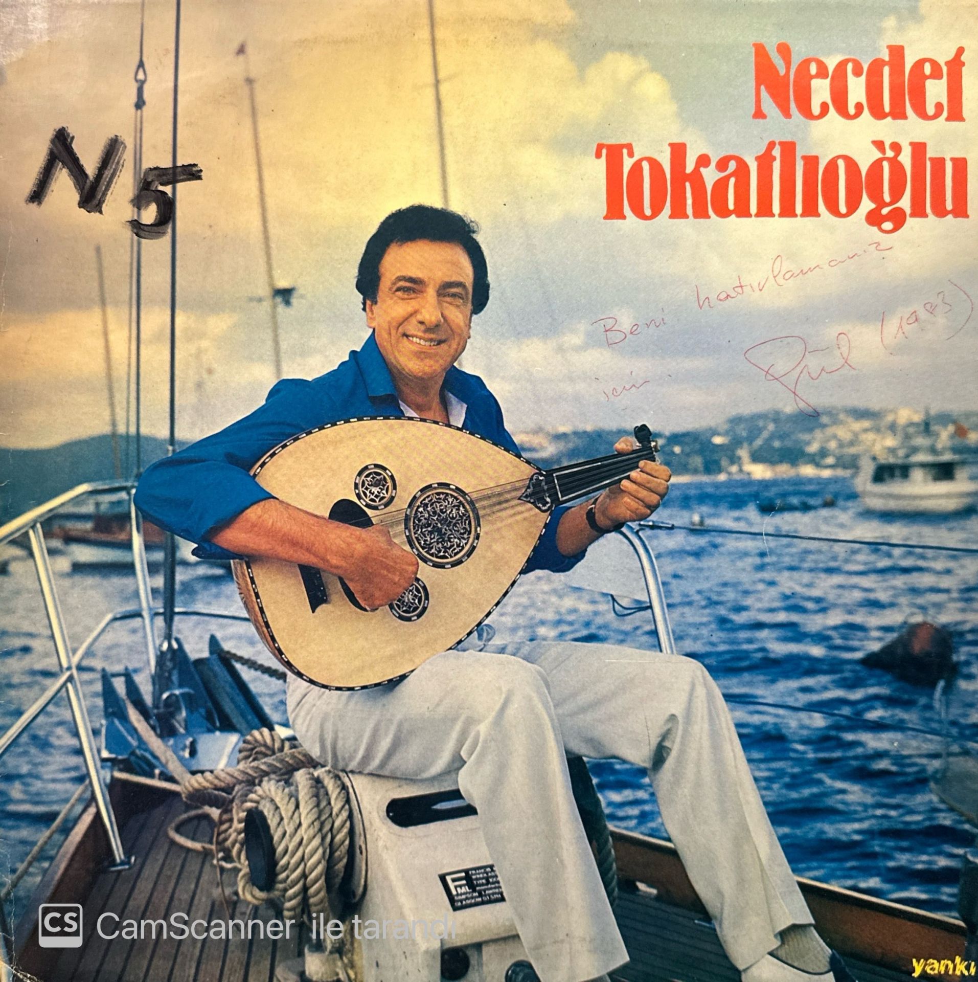 Necdet Tokatlıoğlu – Sesiyle Ve Uduyla LP
