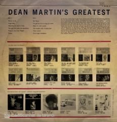 Dean Martin – Dean Martin's Greatest LP