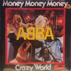 ABBA – Money Money Money / Crazy World 45'lik