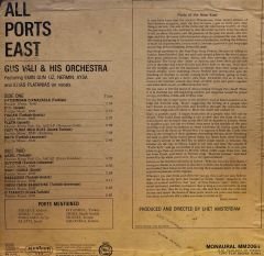Gus Vali And His Orchestra – All Ports East LP