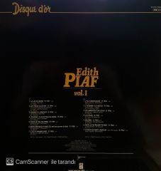 Edith Piaf – Disque D'Or - Vol. 1 lp
