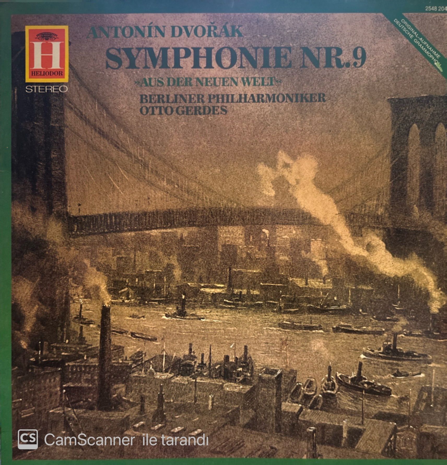 Antonín Dvořák - Berliner Philharmoniker, Otto Gerdes – Symphonie Nr. 9 ''Aus Der Neuen Welt'' LP