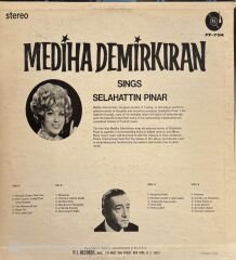 Mediha Demirkıran – Mediha Demirkıran Sings Selahattin Pinar LP ( Amerika baskı )