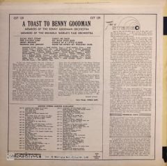 Members Of The Benny Goodman Orchestra And Members Of The Brussels World's Fair Orchestra – A Toast To Benny Goodman LP