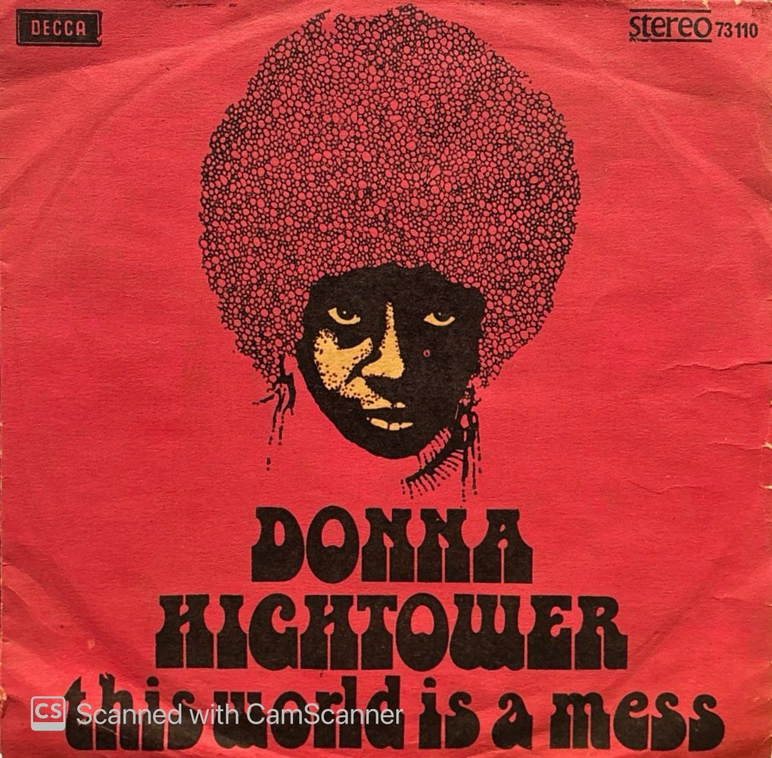 Donna Hightower – This World Today Is A Mess / Dreams Like Mine 45'lik