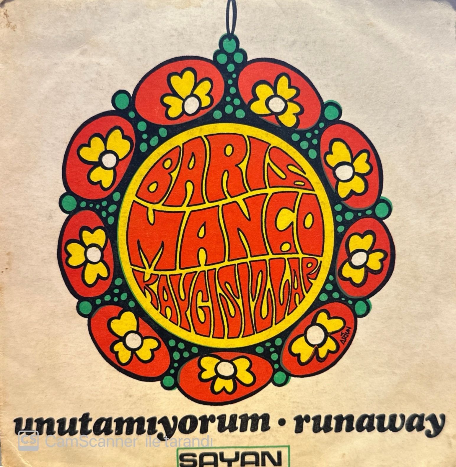 Barış Manço - Unutamıyorum / Runaway 45'lik