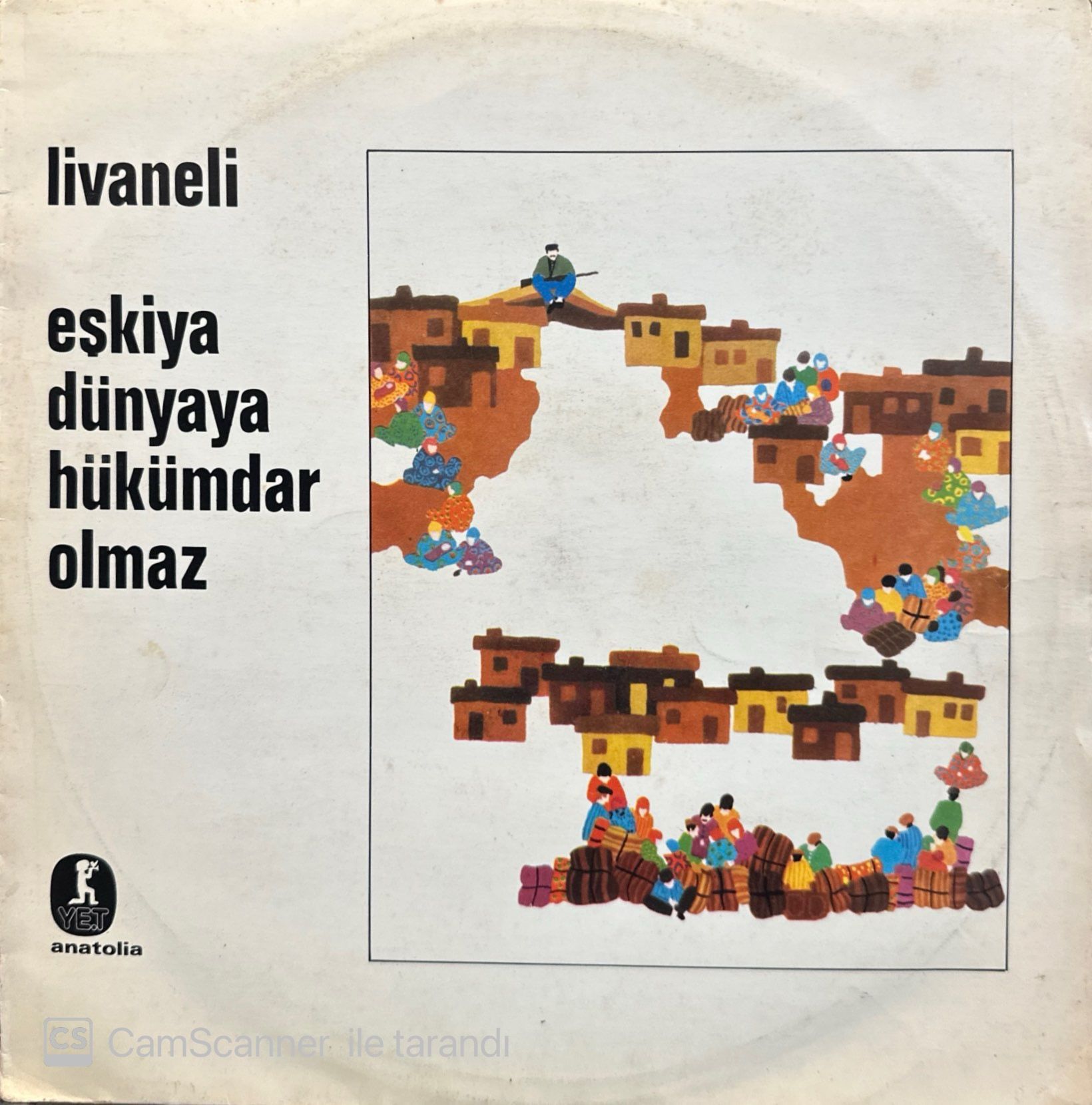 Zülfü Livaneli – Eşkiya Dünyaya Hükümdar Olmaz LP