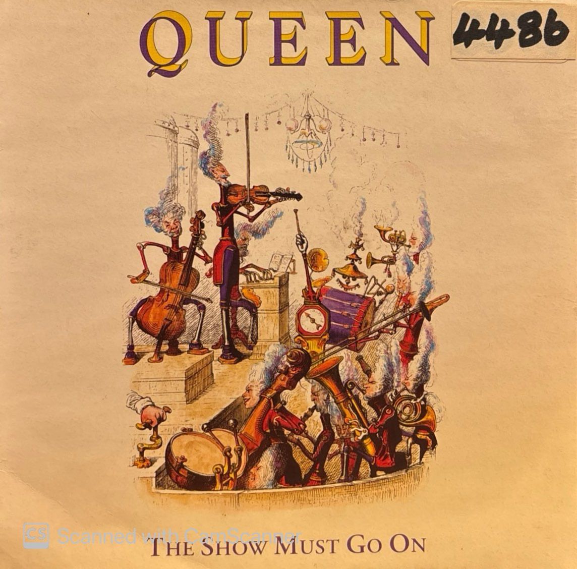 Queen – The Show Must Go On / Keep Yourself Alive 45'lik