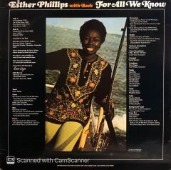 Esther Phillips With Beck – For All We Know LP