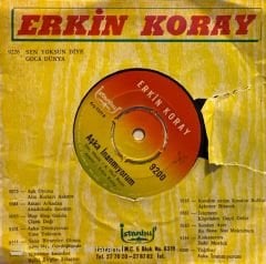 Erkin Koray - Yağmur / Aşka İnanmıyorum 45'lik