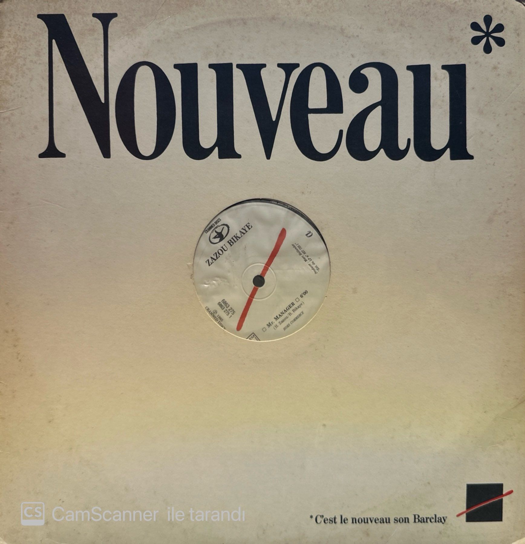 Zazou Bikaye – Mr. Manager MAXI