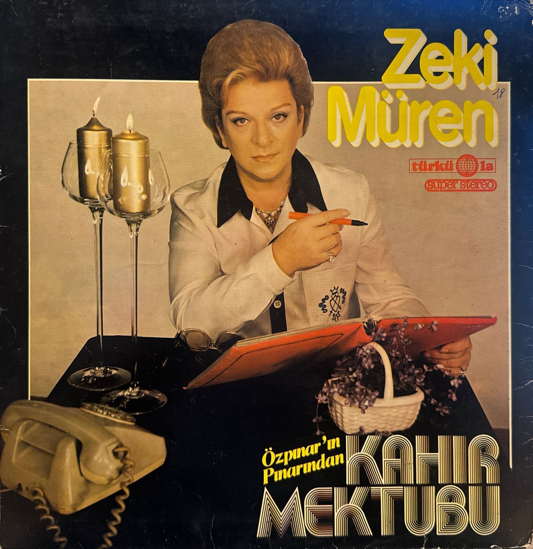 Zeki Müren – Kahır Mektubu LP
