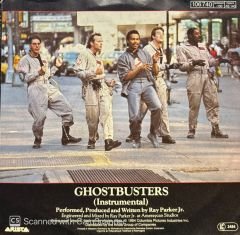 Ray Parker Jr. – Ghostbusters / Ghostbusters (Instrumental) 45'lik