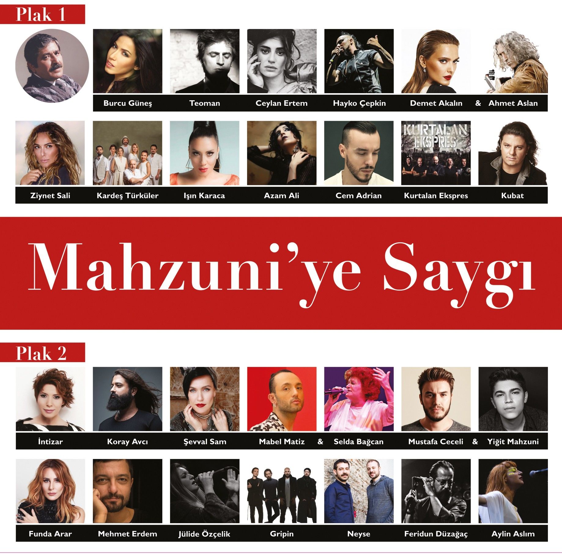 Mahzuni'ye Saygı LP