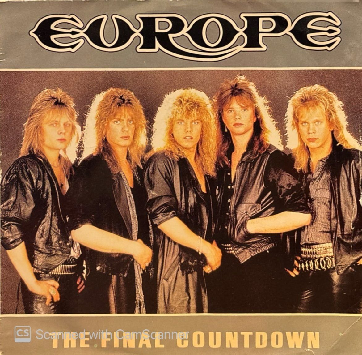 Europe – The Final Countdown / On Broken Wings 45'lik
