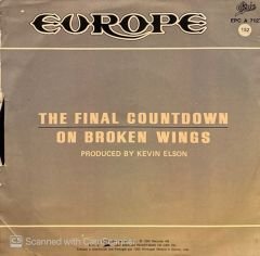 Europe – The Final Countdown / On Broken Wings 45'lik