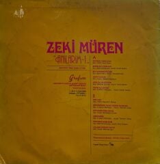 Zeki Müren – Anılarım-1 LP