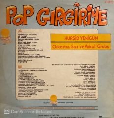 Hurşid Yenigün Orkestra Saz Ve Vokal Grubu – Pop Gırgıriye LP