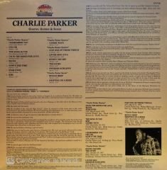 Charlie Parker – Quartet, Quintet & Sextet LP