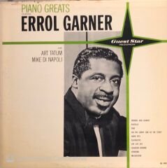 Errol Garner and Art Tatum / Mike Di Napoli – Piano Greats LP
