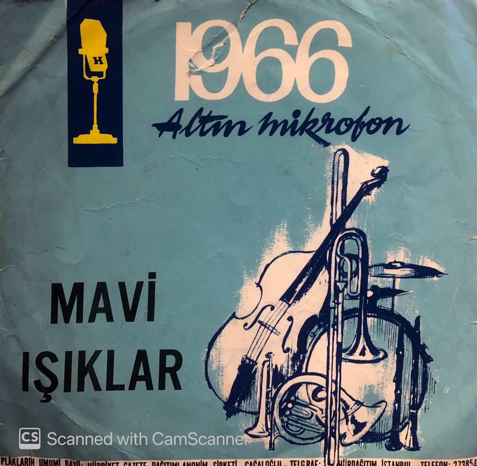 Mavi Işıklar - Çayır Çimen Geze Geze / Pınarbaşı 45lik