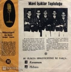 Mavi Işıklar - Kanamam / Helvacı 45lik