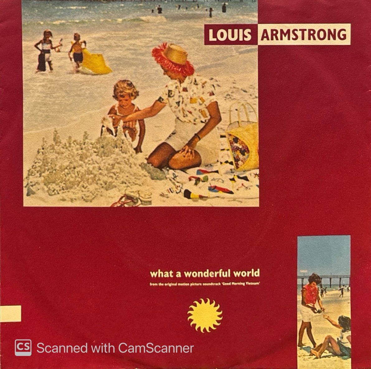 Louis Armstrong – What A Wonderful World / Game Of Love 45'lik