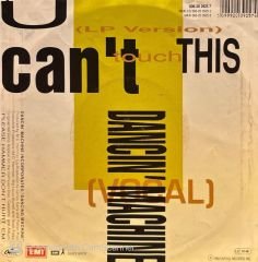 MC Hammer – U Can't Touch This (LP Version) / Dancin' Machine (Vocal) 45'lik