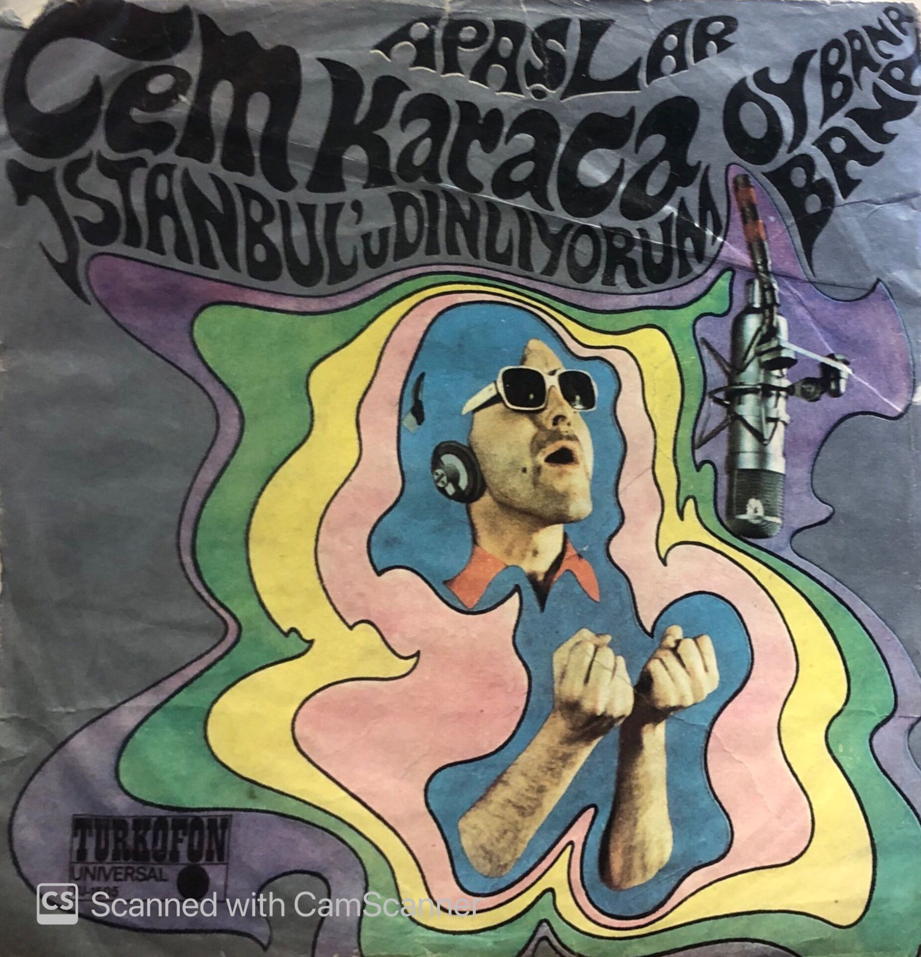 Cem Karaca Apaşlar - Oy Bana Bana / İstanbul'u Dinliyorum 45lik