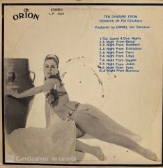 Georges Yazbek And His Orchestra – Ten Dynamic Nights From Thousand & One Nights LP