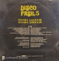İstanbul Çalgıcıları, İstanbul Şarkıcıları – Disco Fasıl 5 LP