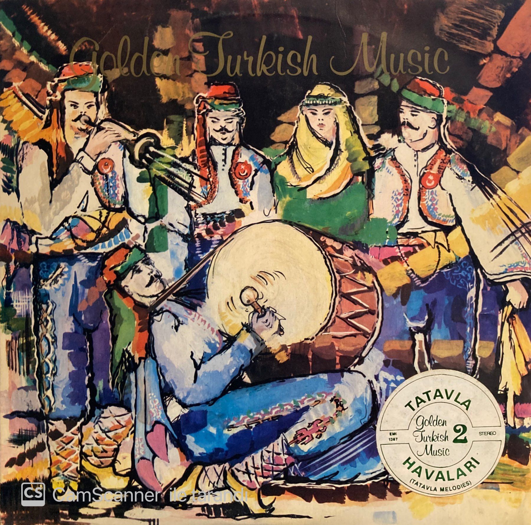 Hüsnü Özkartal – Golden Turkish Music - Tatavla Havaları 2 LP
