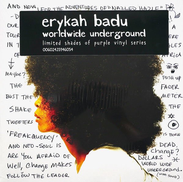 Erykah Badu - Worldwide Underground (Limited Edition - Purple Vinyl) LP