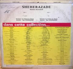 Rimsky-Korsakoff* / Orchestre Du Festival De Vienne* Sous La Direction De Max Schoenherr* – Sheherazade LP