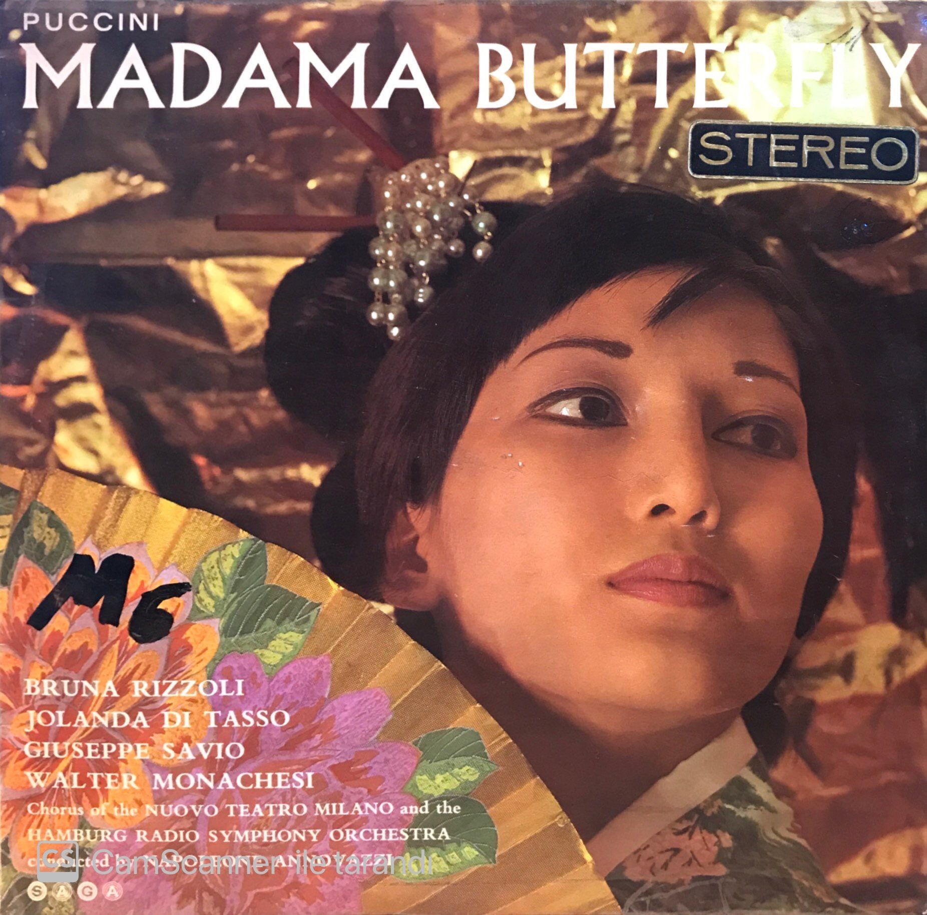 Puccini* - Bruna Rizzoli, Jolanda di Tasso*, Giuseppe Savio, Walter Monachesi – Madama Butterfly LP