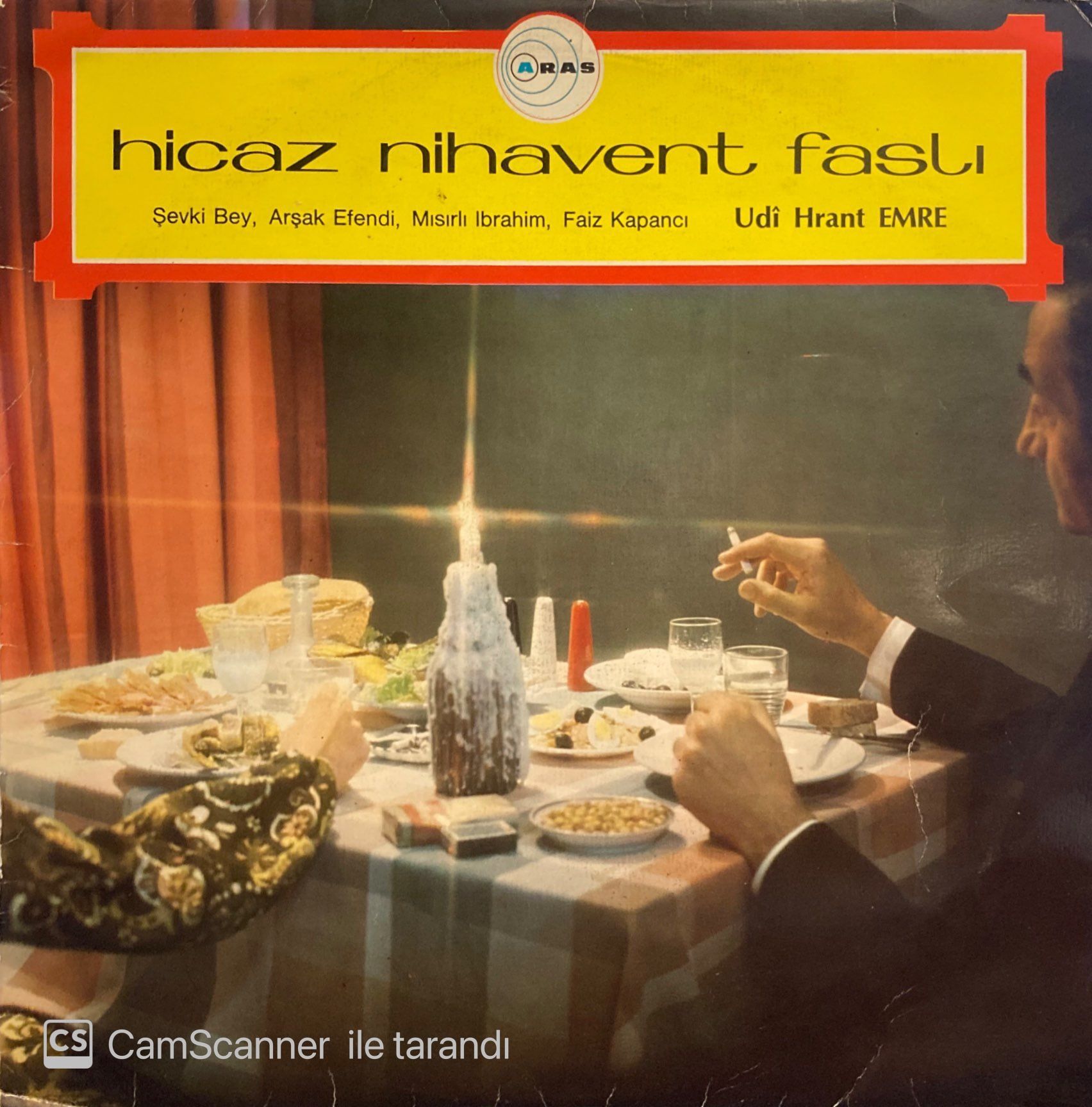Udi Hrant Emre – Hicaz Nihavent Faslı LP
