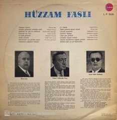 Kemal Gürses – Hüzzam Faslı LP
