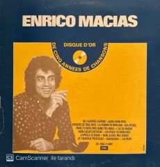 Enrico Macias – Disque D'Or De 5 Années De Chansons LP