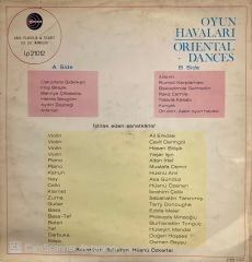 Hüsnü Özkartal – Oyun Havaları = Oriental Dances LP